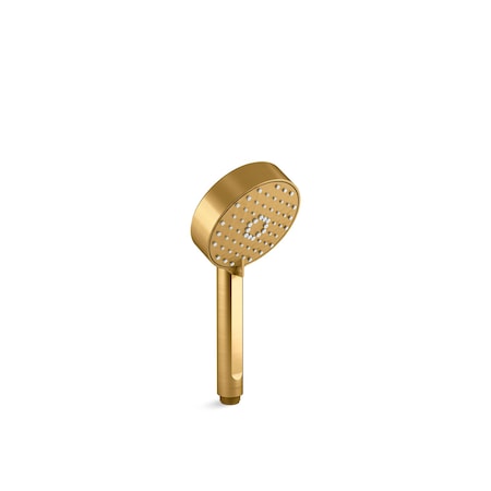 Kohler Hand Shower, Vibrant Brushed Modern Brass, Wall Mounted, Deck Mounted K-72415-G-2MB